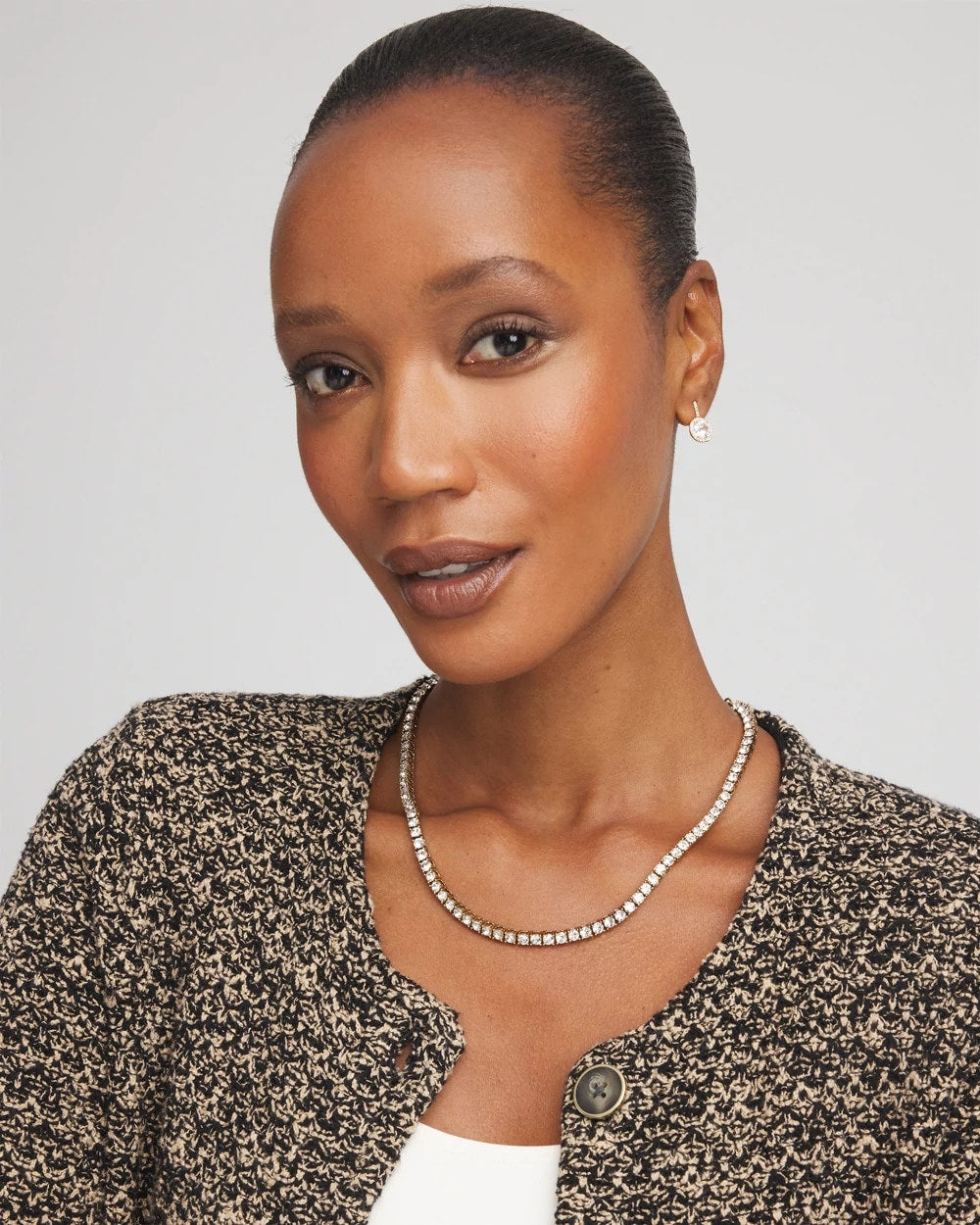 Vintage Tennis Necklace - Chico's