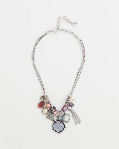 Short Aurora Charm Necklace - Chico's