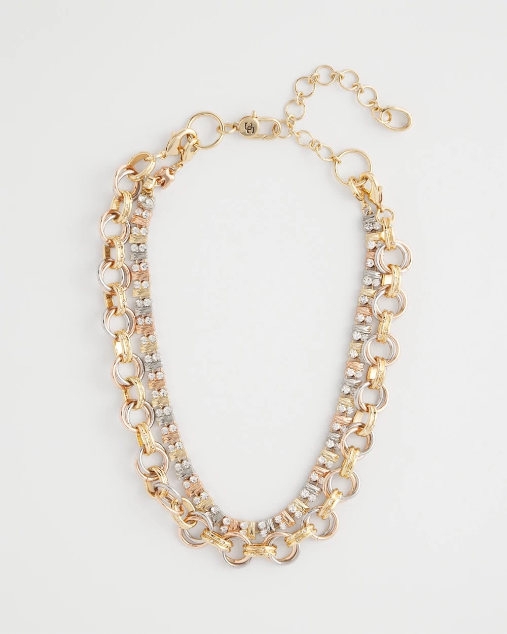 Convertible Tri-Tone Short Necklace - Chico's