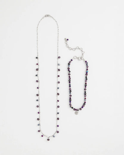 Convertible Purple Long Short Necklace - Chico's