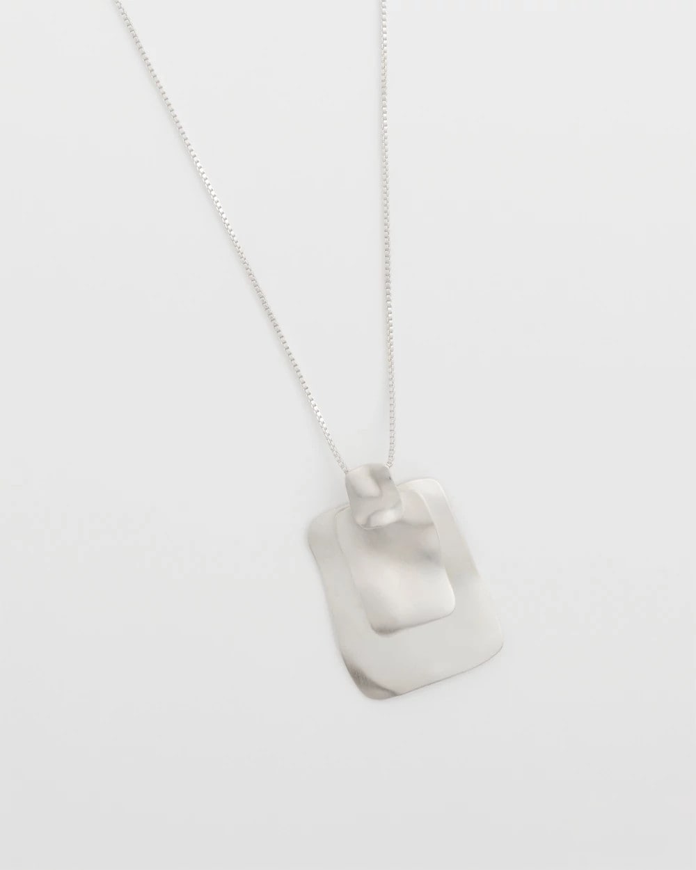 Adjustable Square Pendant Necklace - Chico's