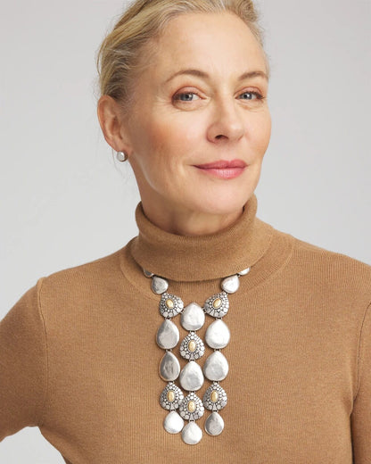 Island Metal Linear Necklace - Chico's