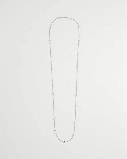 Fine Crystal Long Chain Necklace - Chico's