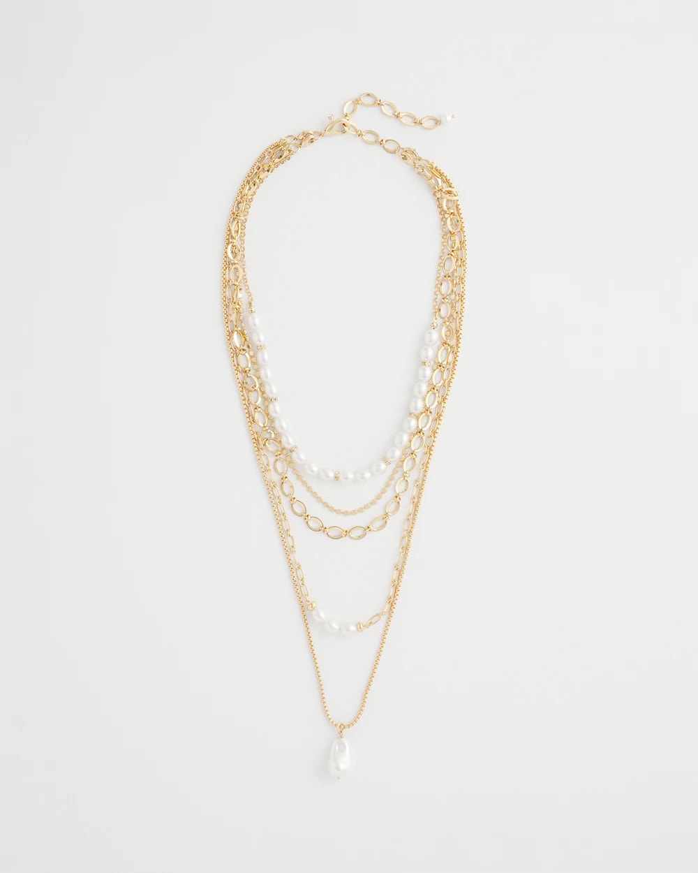 Convertible Pearl Multistrand Necklace - Chico's