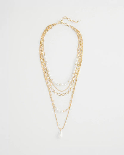 Convertible Pearl Multistrand Necklace - Chico's