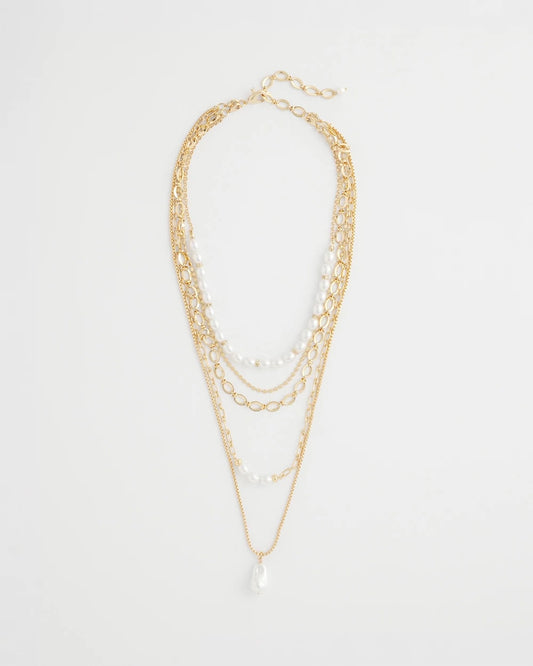 Convertible Pearl Multistrand Necklace - Chico's
