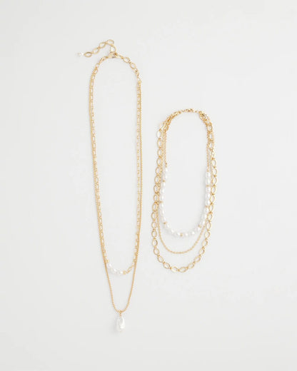 Convertible Pearl Multistrand Necklace - Chico's