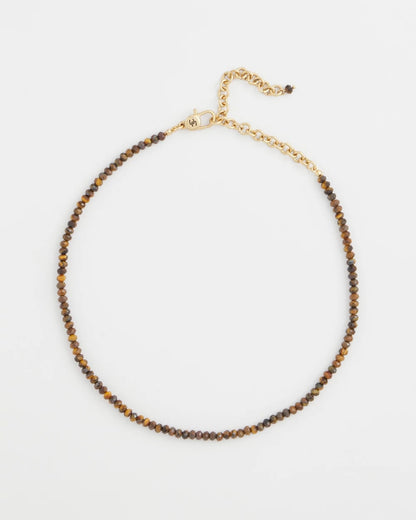 Genuine Tiger's Eye Stone Necklace - Chico's