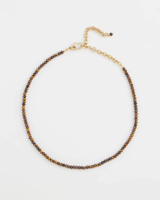 Genuine Tiger's Eye Stone Necklace - Chico's