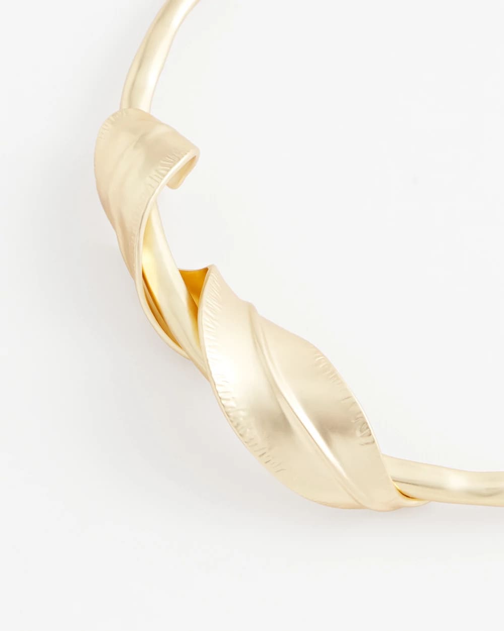 Golden Leafy Collar Necklace - Chico's