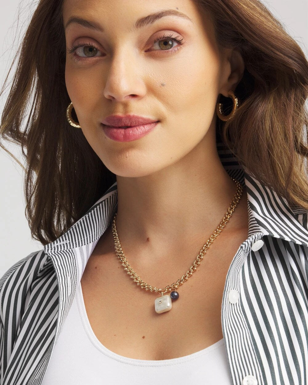 Freshwater Pearl Pendant Necklace - Chico's