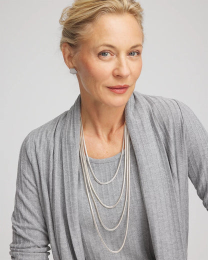 Multi-Layer Snake Chain Necklace - Chico's