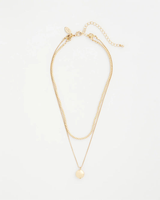 Goldtone Convertible Pendant Necklace - Chico's
