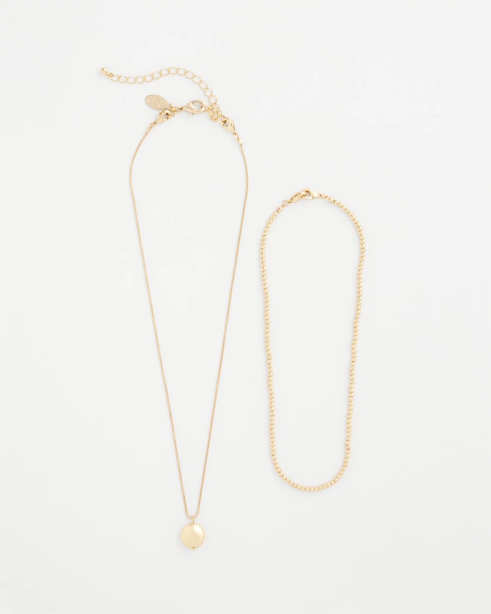 Goldtone Convertible Pendant Necklace - Chico's