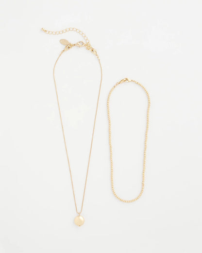 Goldtone Convertible Pendant Necklace - Chico's
