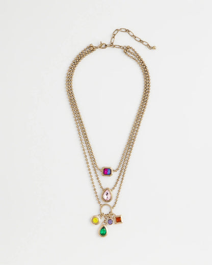 Multi-Strand Gem Necklace - Chico's