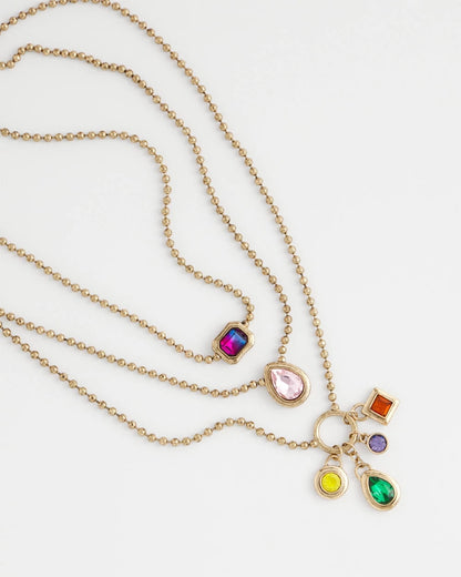 Multi-Strand Gem Necklace - Chico's