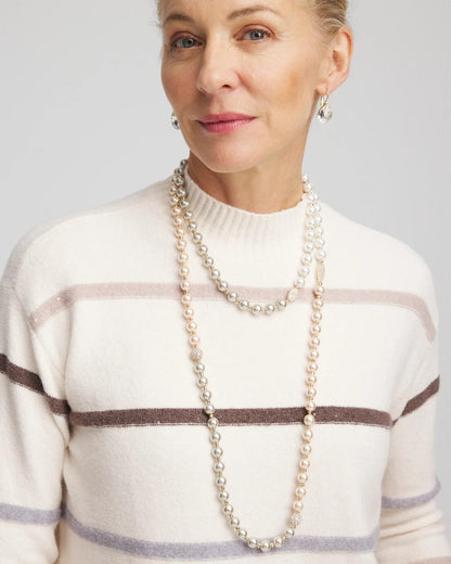 Art Deco Beaded Necklace - Chico's