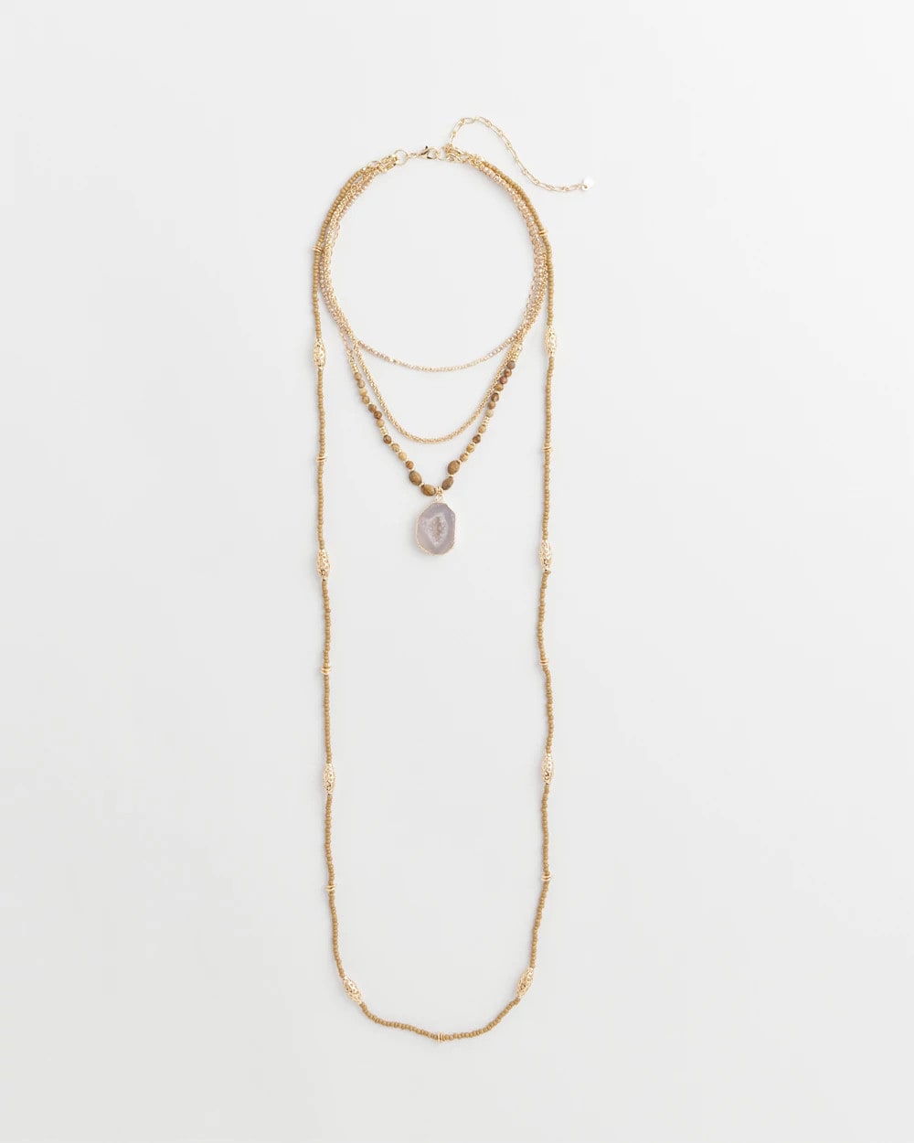 Convertible Agate Pendant Necklace - Chico's