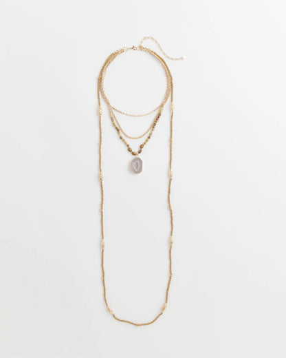 Convertible Agate Pendant Necklace - Chico's