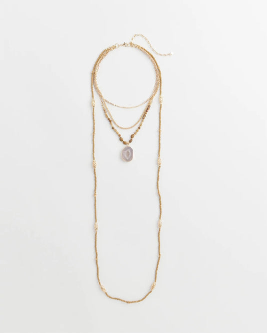 Convertible Agate Pendant Necklace - Chico's