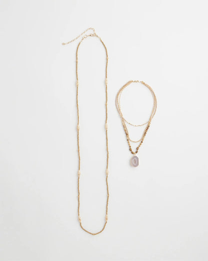 Convertible Agate Pendant Necklace - Chico's