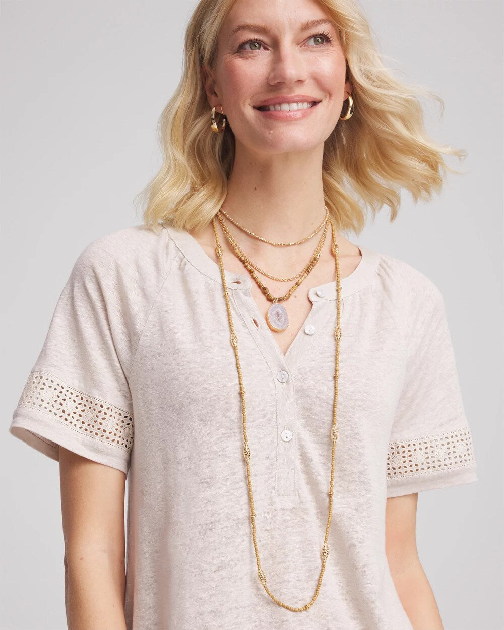 Convertible Agate Pendant Necklace - Chico's