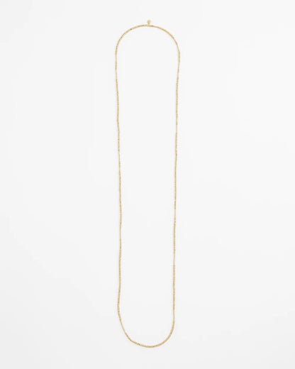 Long Goldtone Seed Bead Necklace - Chico's