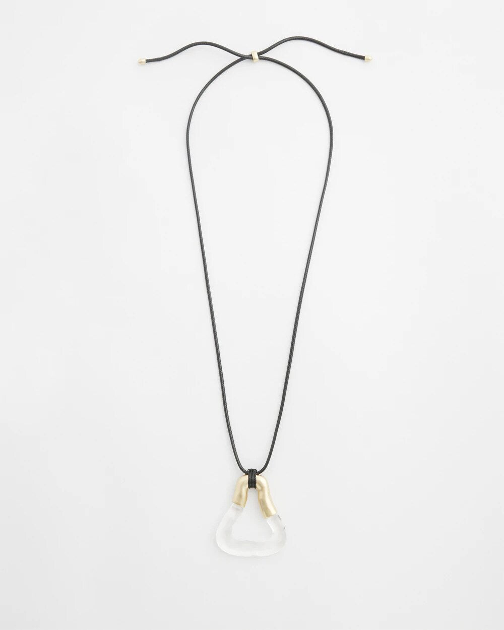 Adjustable Lucite Pendant Necklace - Chico's