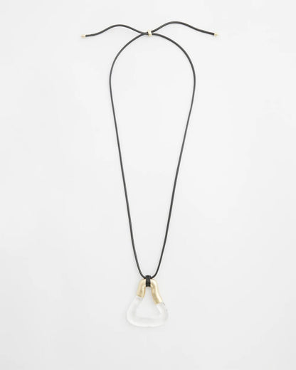 Adjustable Lucite Pendant Necklace - Chico's