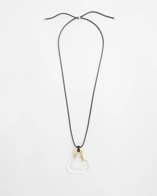 Adjustable Lucite Pendant Necklace - Chico's