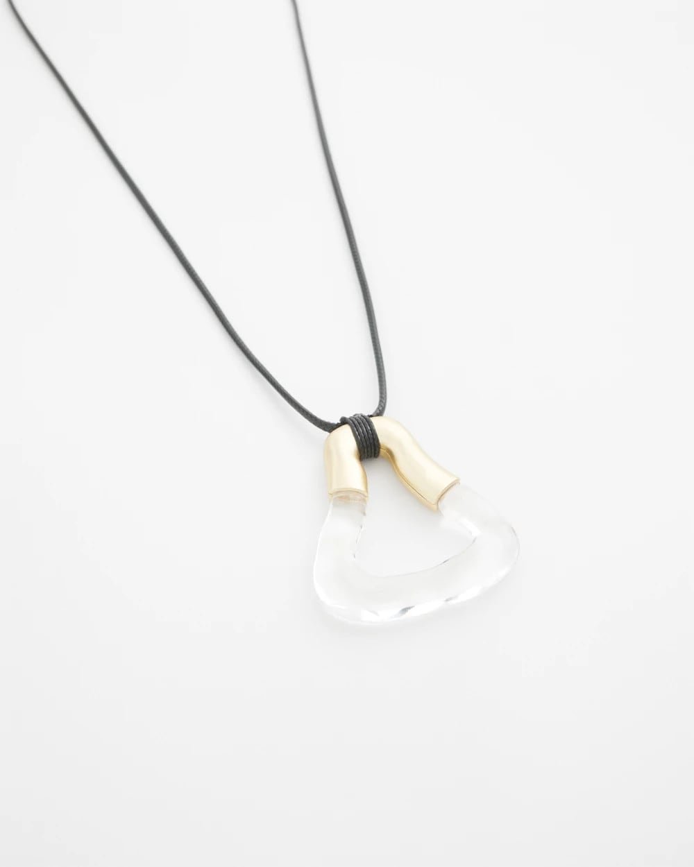 Adjustable Lucite Pendant Necklace - Chico's