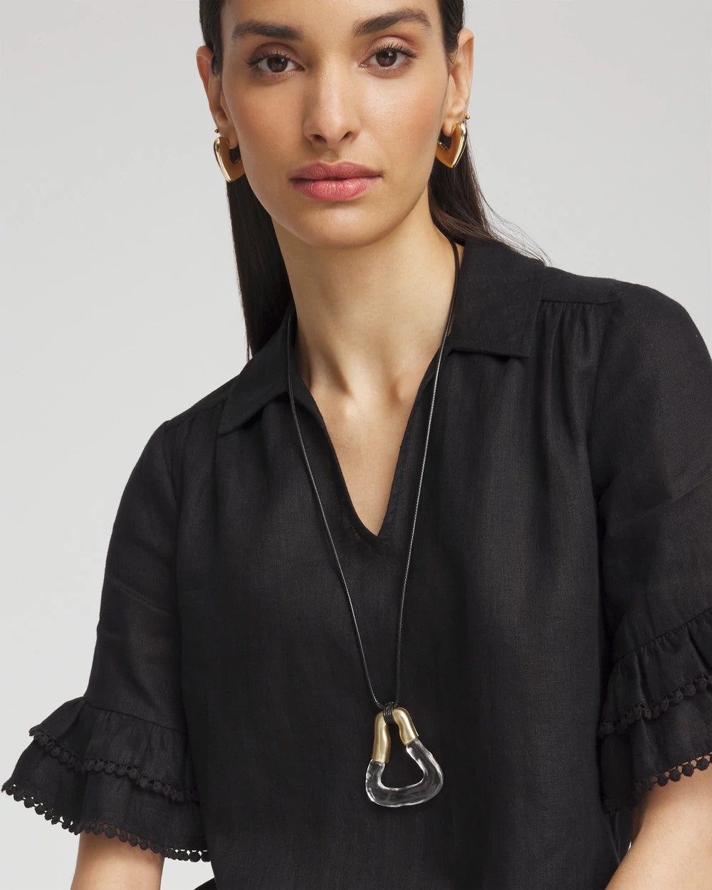 Adjustable Lucite Pendant Necklace - Chico's