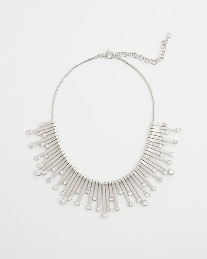 Chico’s Originals Silver Slice & Gem Bib - Chico's