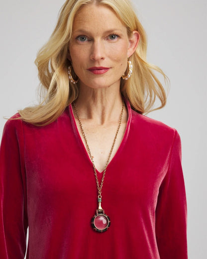Hand Monocle Pendant Necklace - Chico's