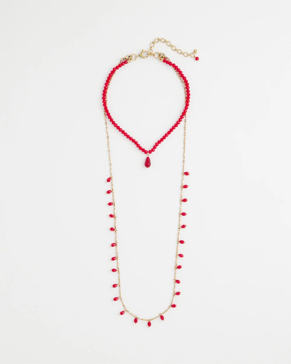 Convertible Red Necklace - Chico's
