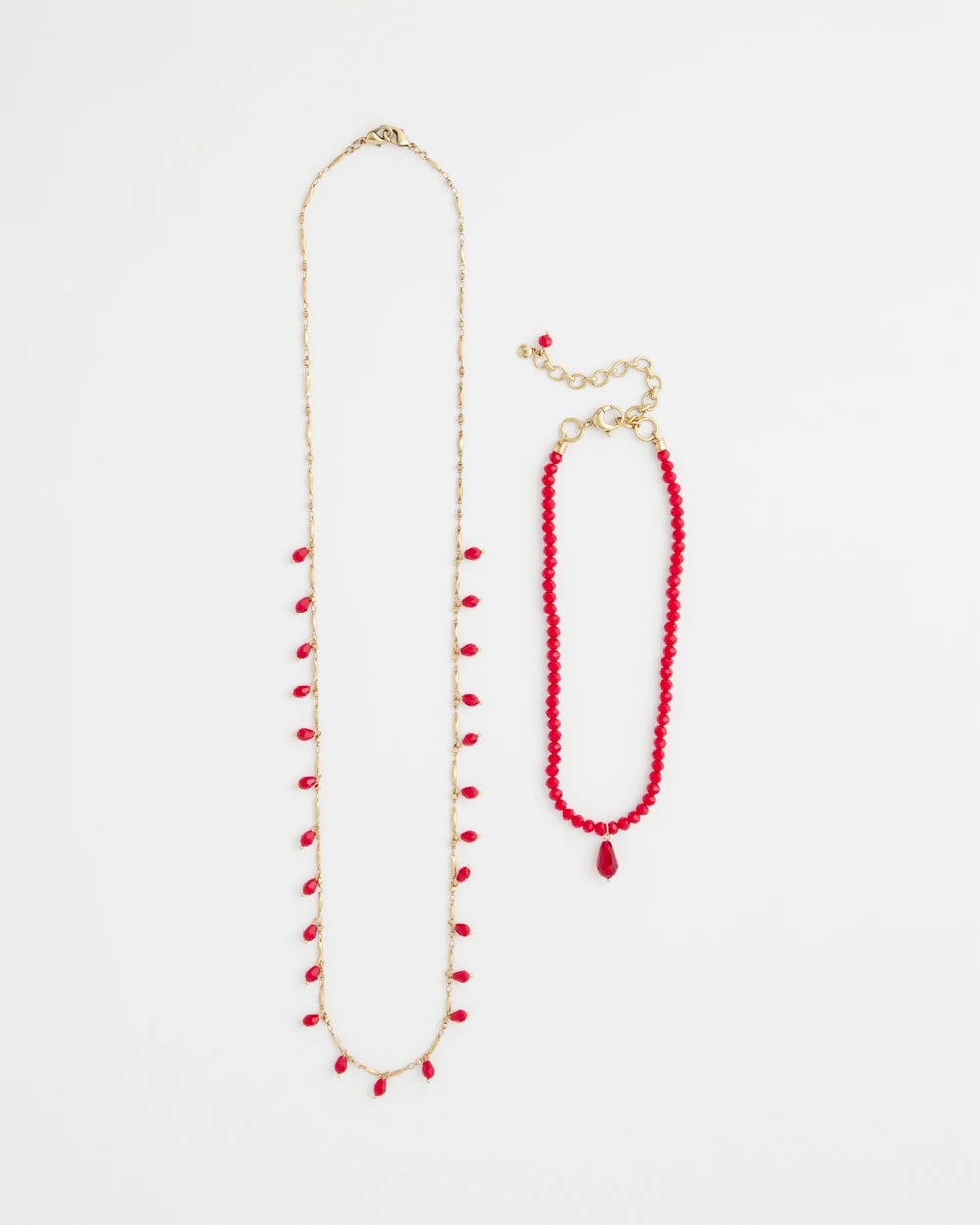 Convertible Red Necklace - Chico's