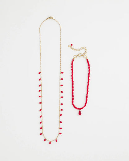 Convertible Red Necklace - Chico's