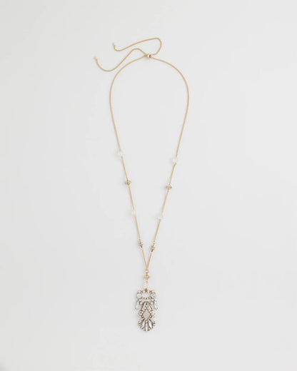 Adjustable Opalescent Pendant Necklace - Chico's