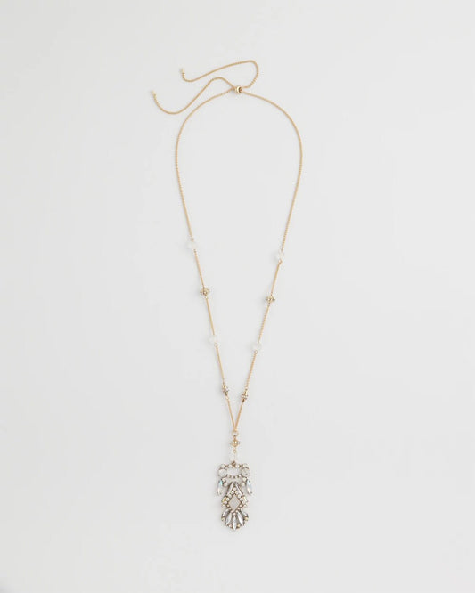 Adjustable Opalescent Pendant Necklace - Chico's