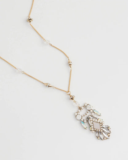 Adjustable Opalescent Pendant Necklace - Chico's