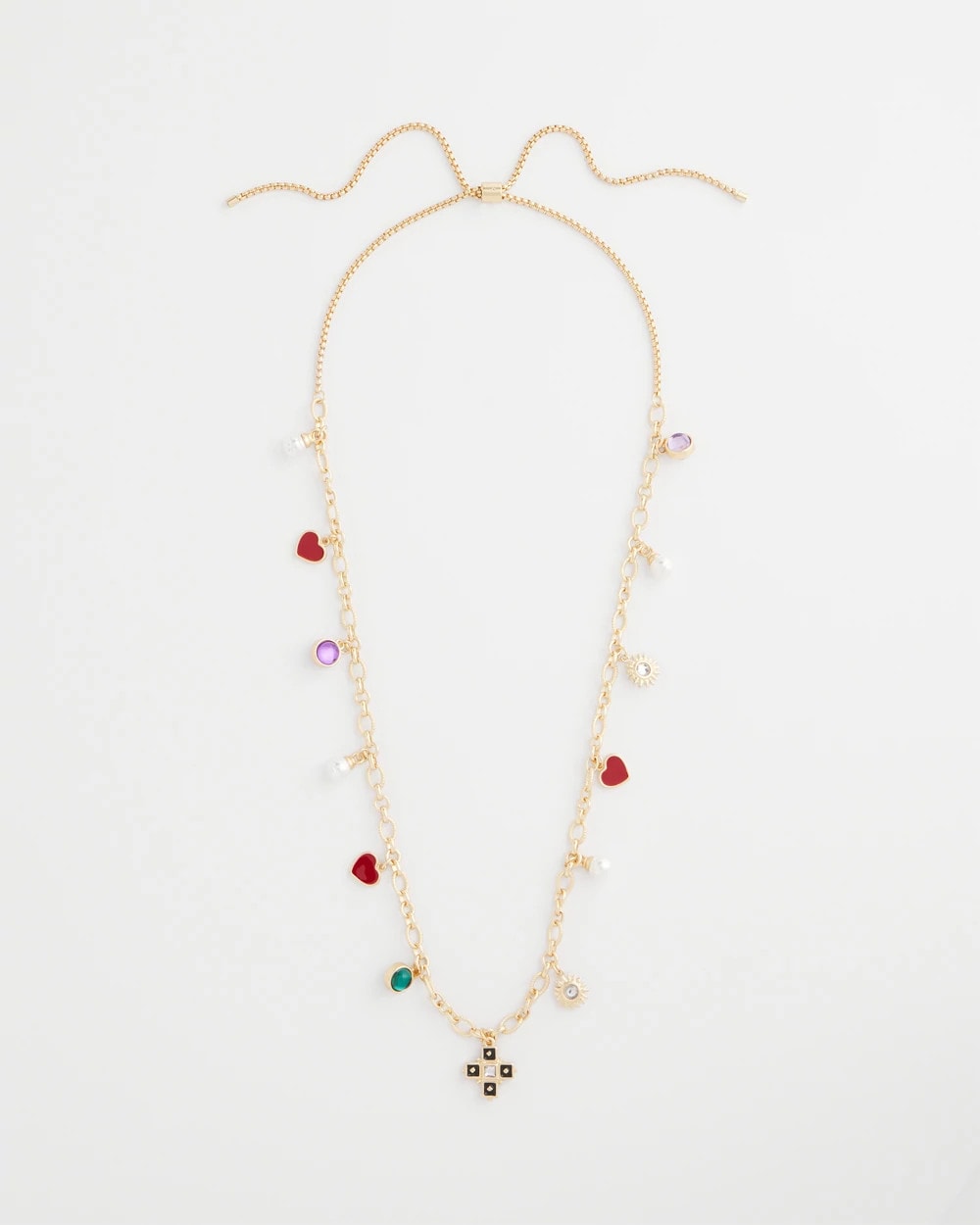 Adjustable Charm Necklace - Chico's