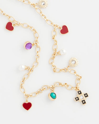 Adjustable Charm Necklace - Chico's