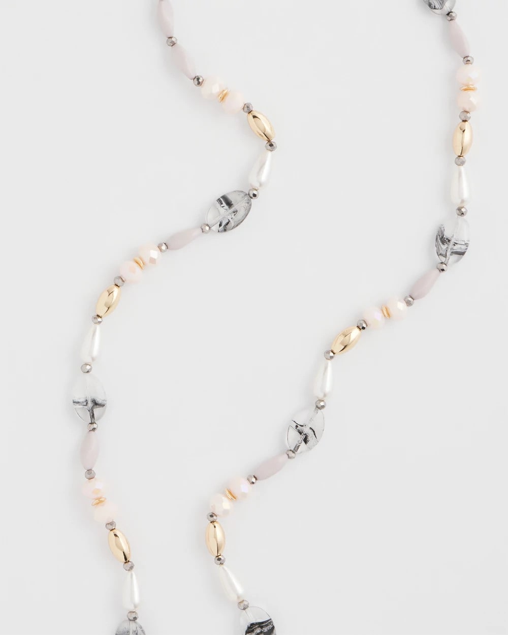 Pink Art Deco Beaded Necklace - Chico's