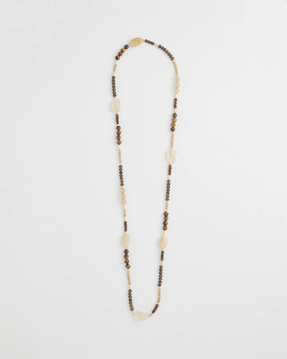Tiger's Eye Single-Strand Necklace - Chico's