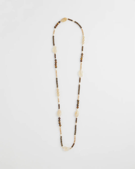 Tiger's Eye Single-Strand Necklace - Chico's