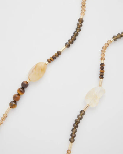 Tiger's Eye Single-Strand Necklace - Chico's