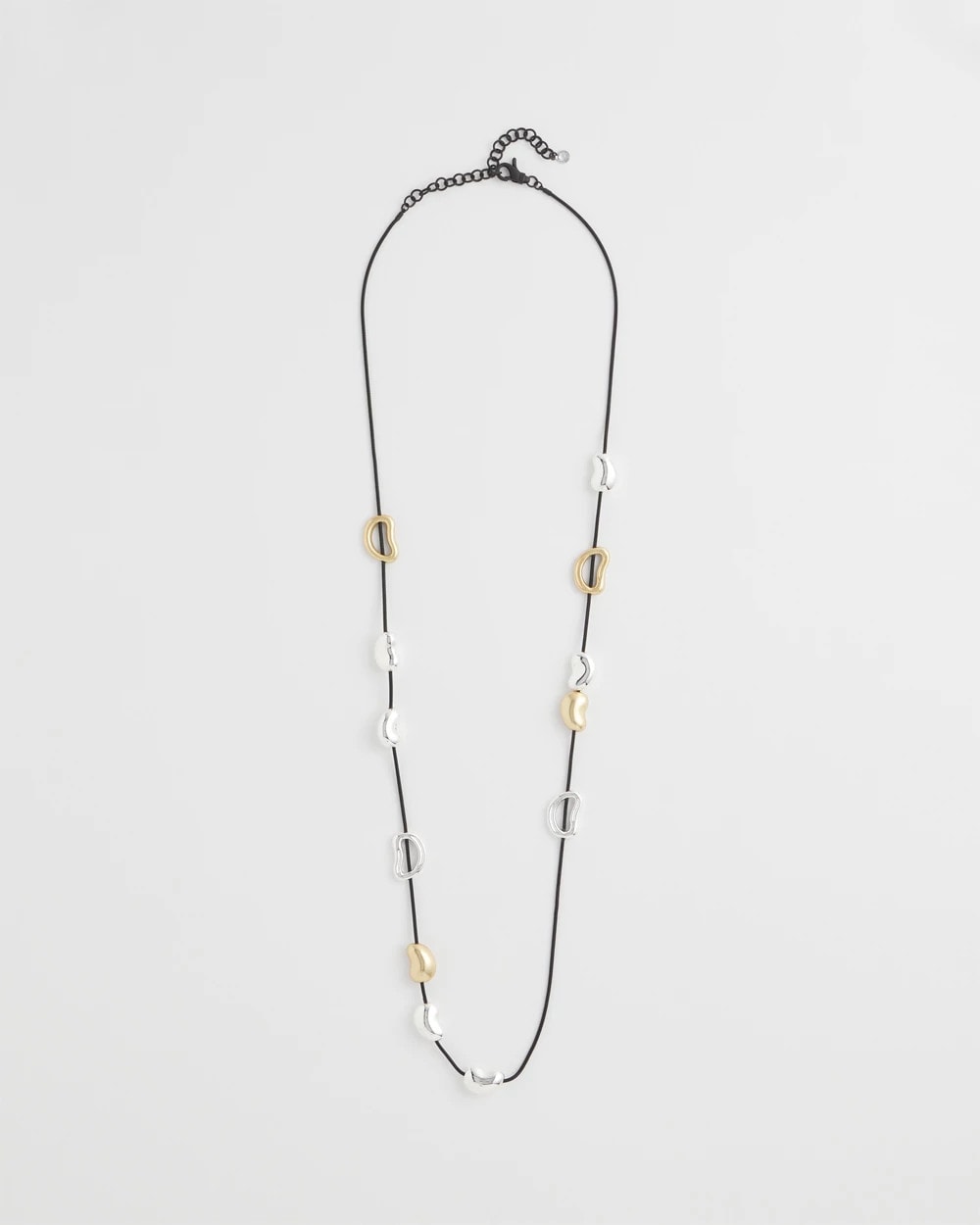 Mixed-Metal Charm Necklace - Chico's