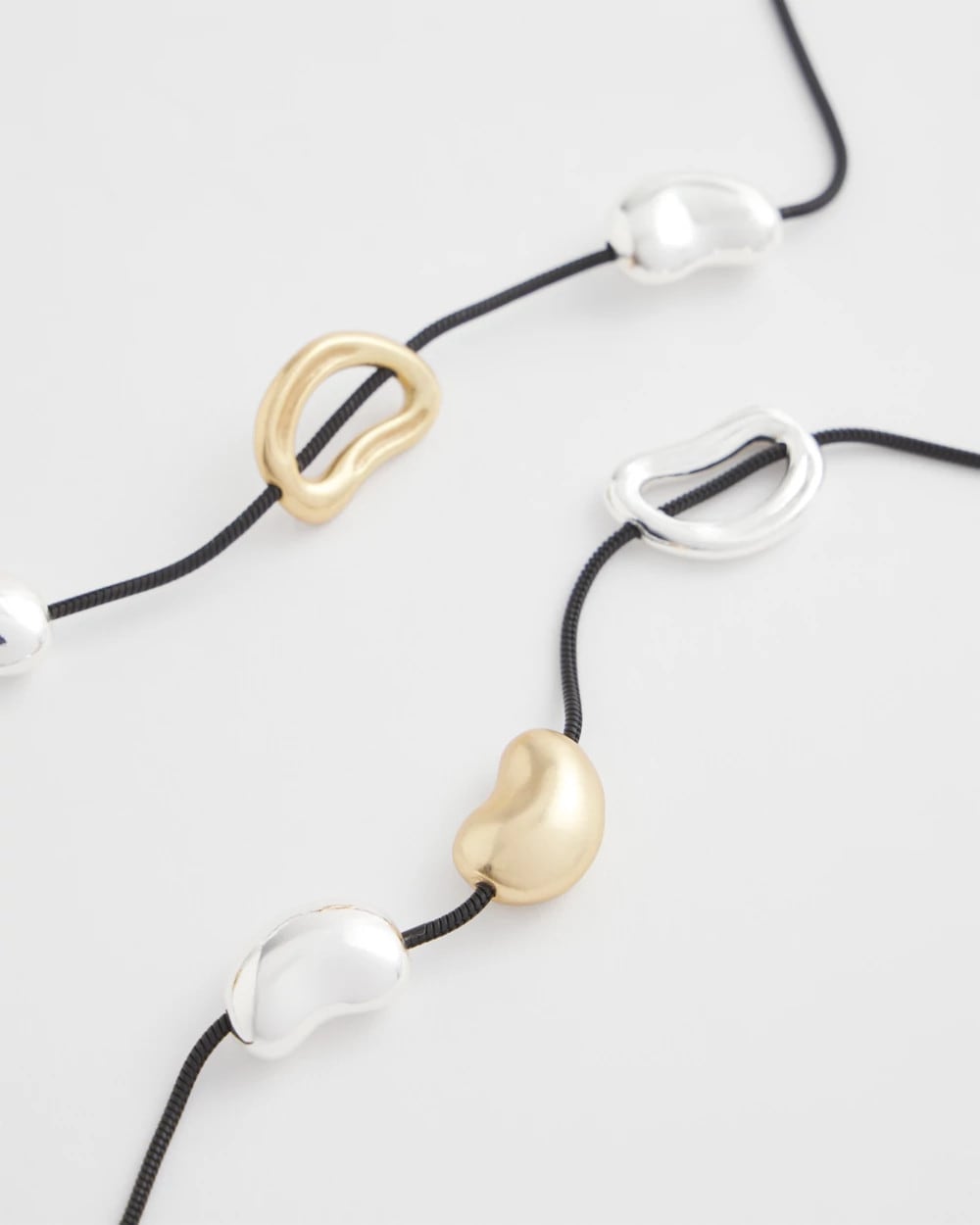 Mixed-Metal Charm Necklace - Chico's