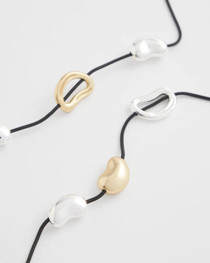 Mixed-Metal Charm Necklace - Chico's